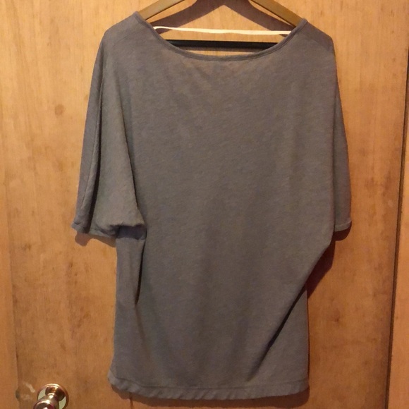 Alternative Earth Women’s s/s Taupe top ~ medium - Picture 6 of 9